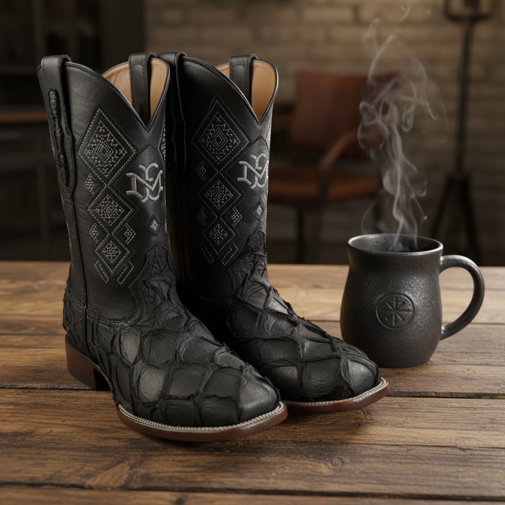 El Malcreado Botas de Pescado Color Negro