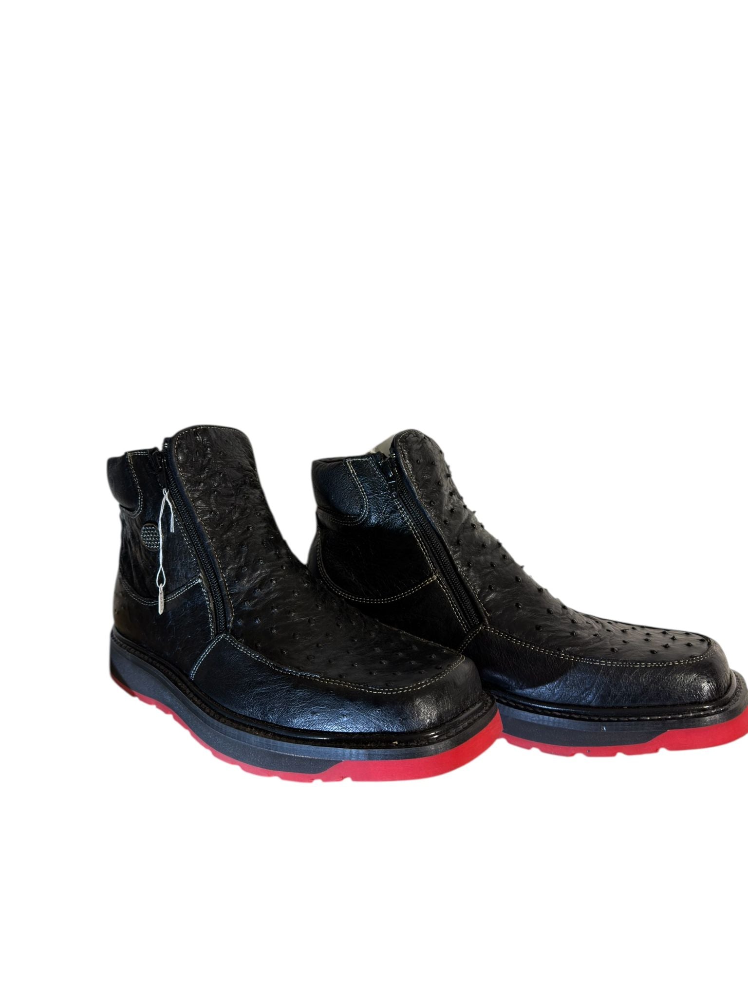 El Malcreado Tenis Macho Avestruz Suela Roja