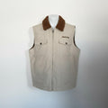 Tombstone Men's Canvas Vest- Beige