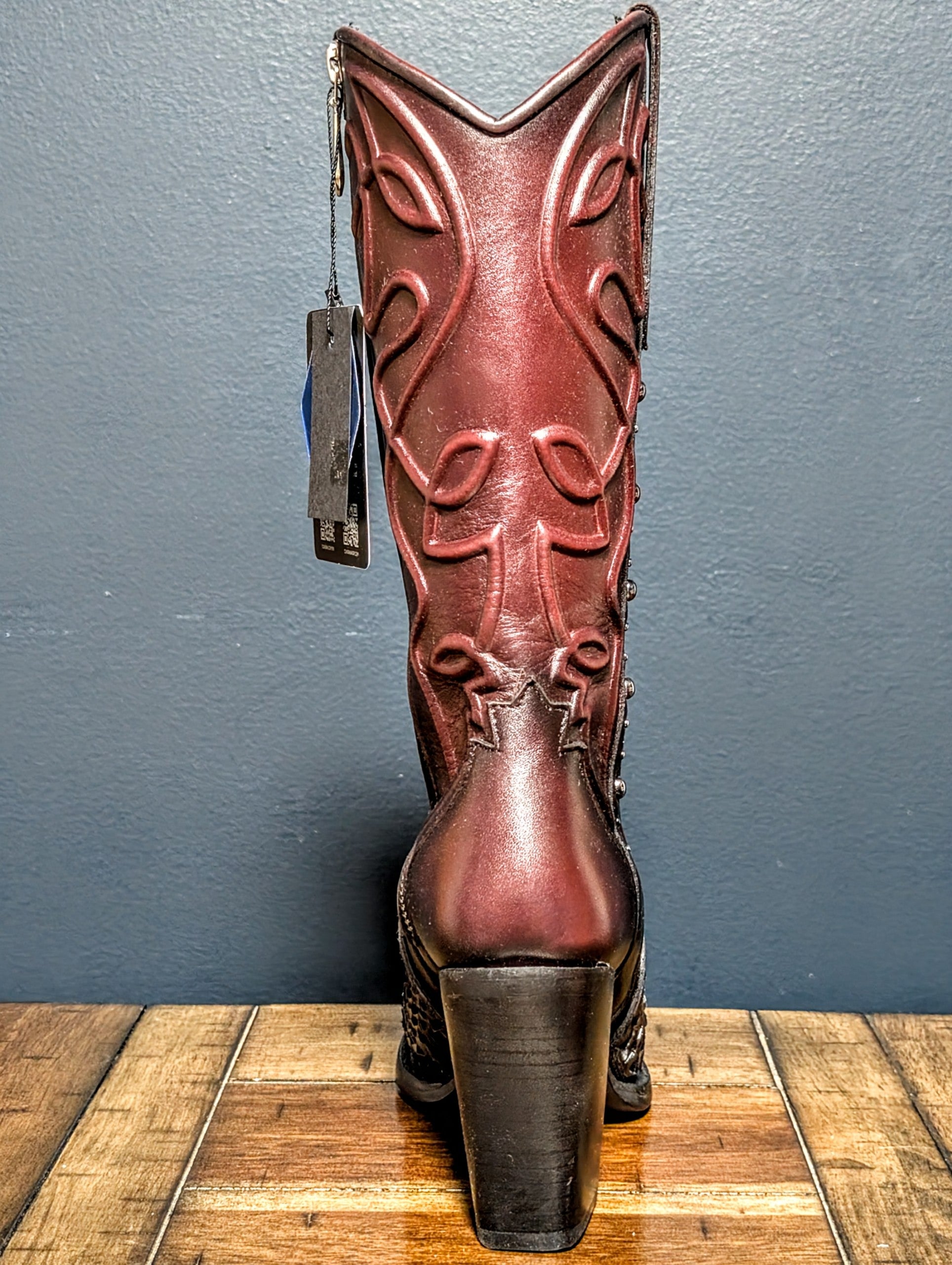 Botas en Piel de Pitón para Dama