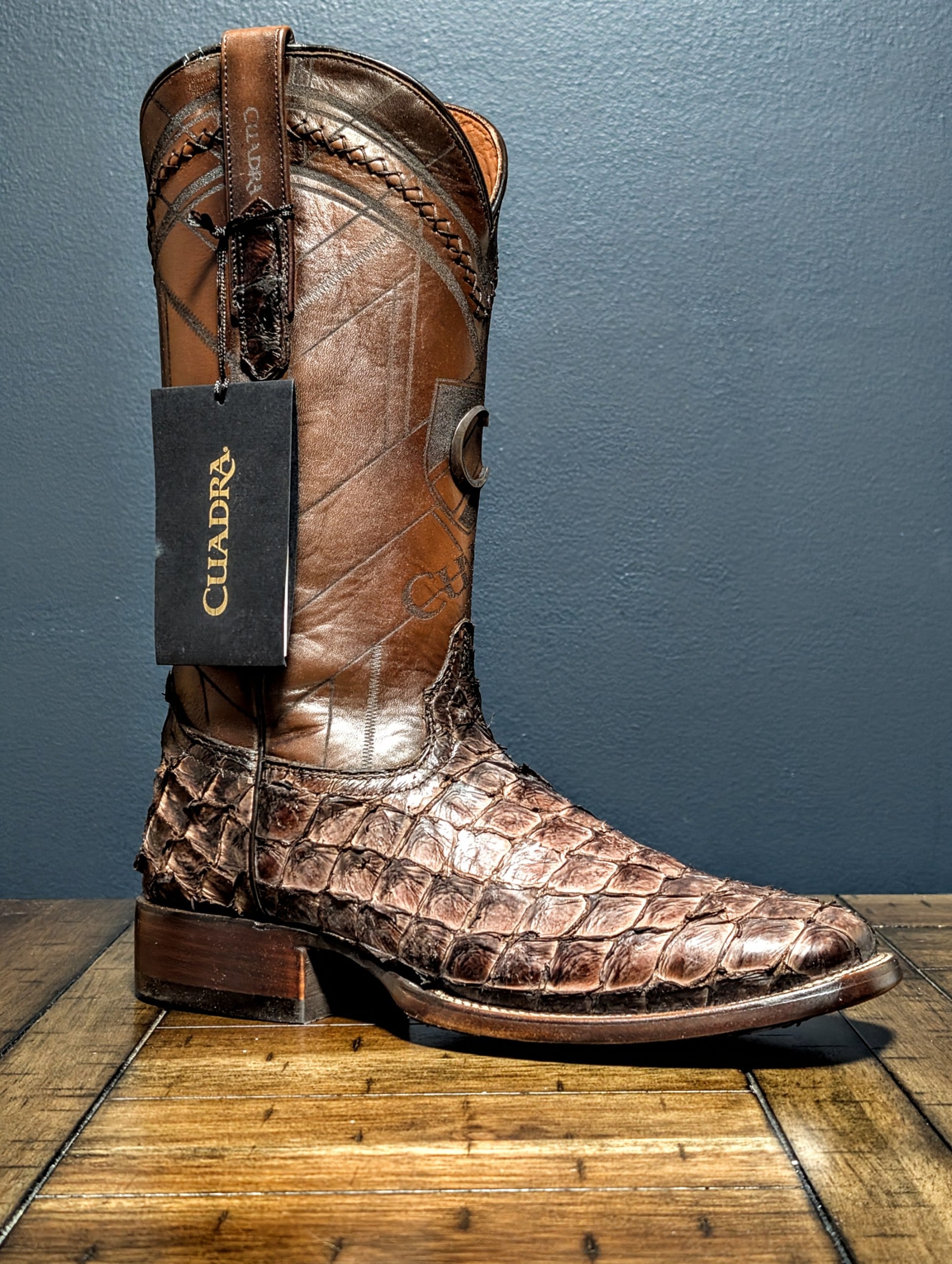 Botas en Piel de Pescado Horma Rodeo