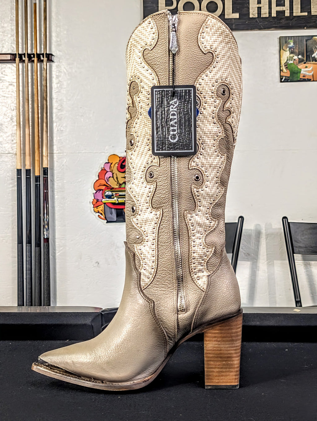Bota tradicional de Mujer Color Beige