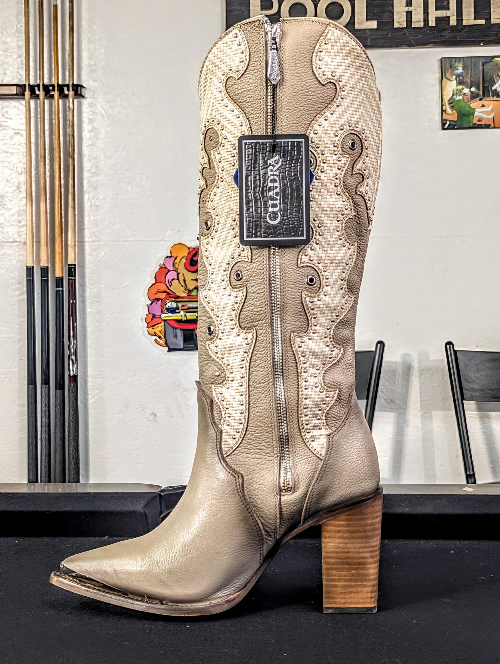 Bota tradicional de Mujer Color Beige