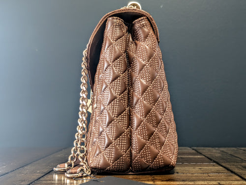 Bolsa de Dama Azteca color Miel