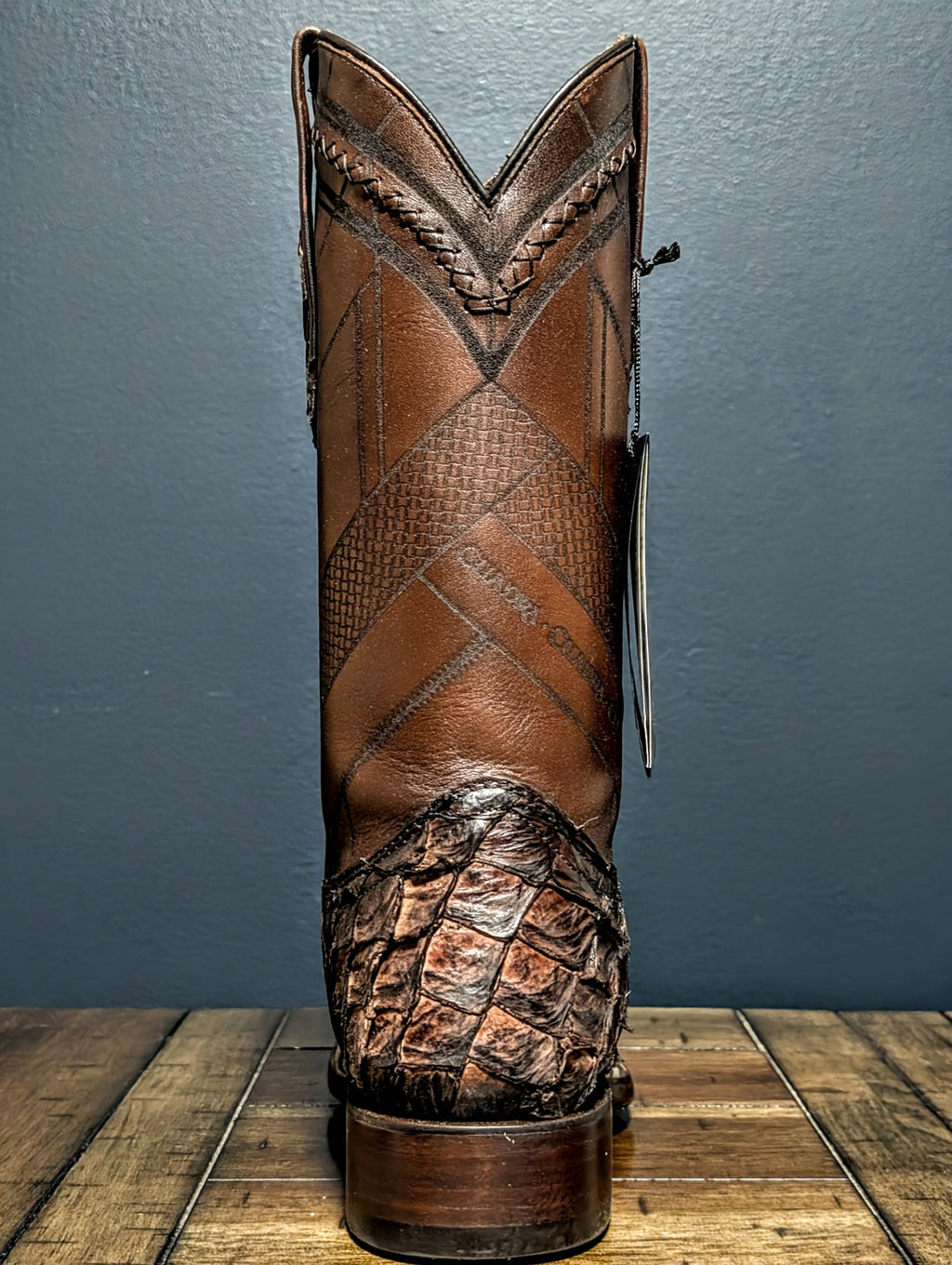 Botas en Piel de Pescado Horma Rodeo