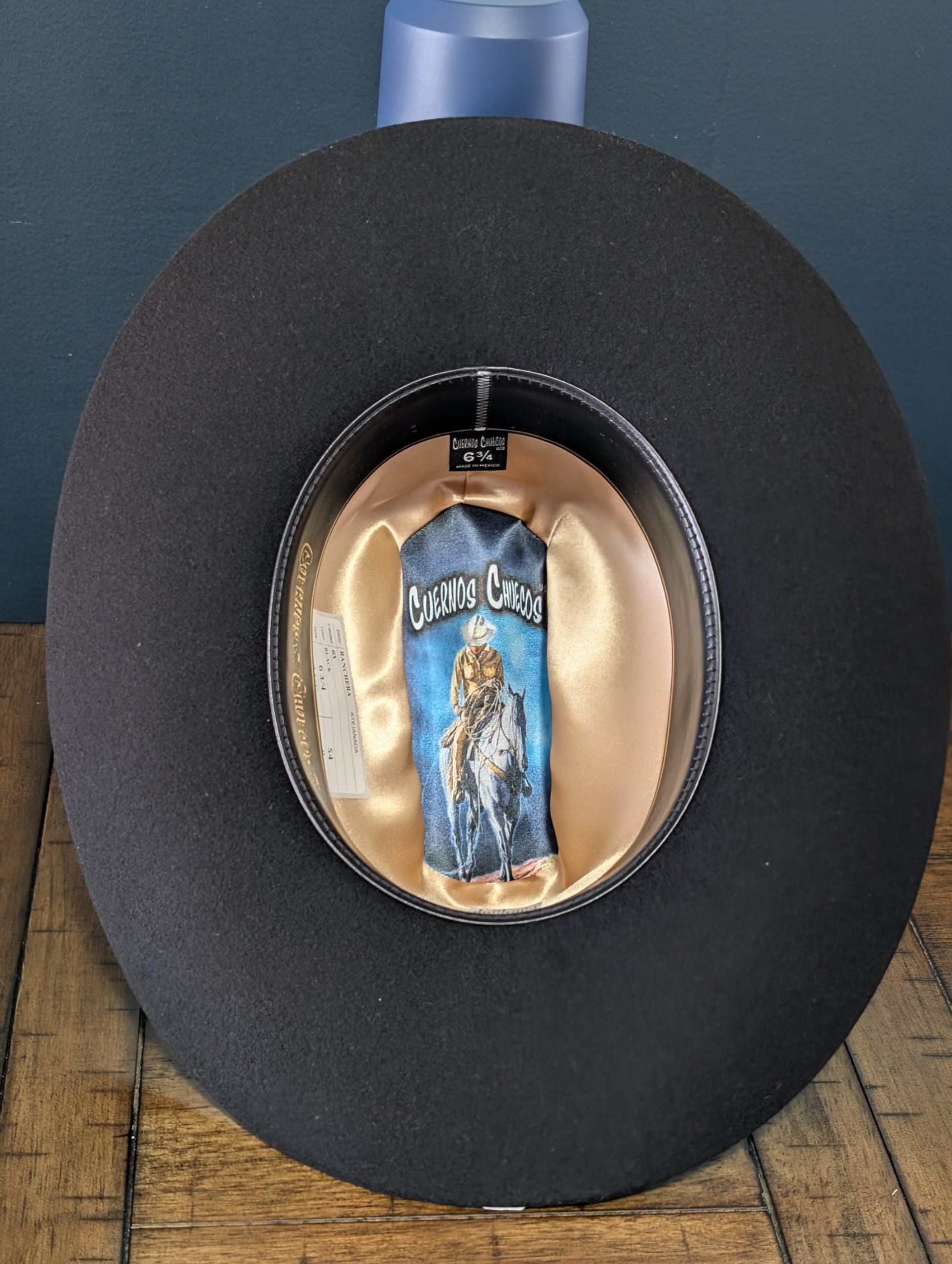 Texana 6X Chaparral Cuernos Chuecos Negra