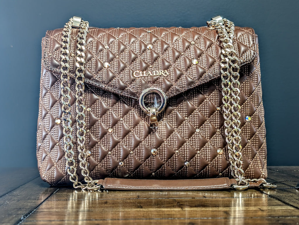 Bolsa de Dama Azteca color Miel