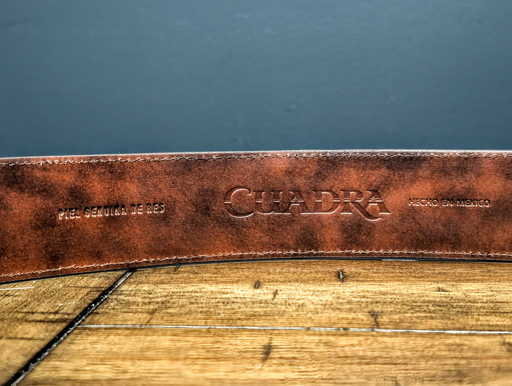 Cinturón Vaquero en Piel de Bovino