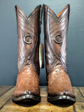 Botas en Piel de Avestruz Punta Chihuahua