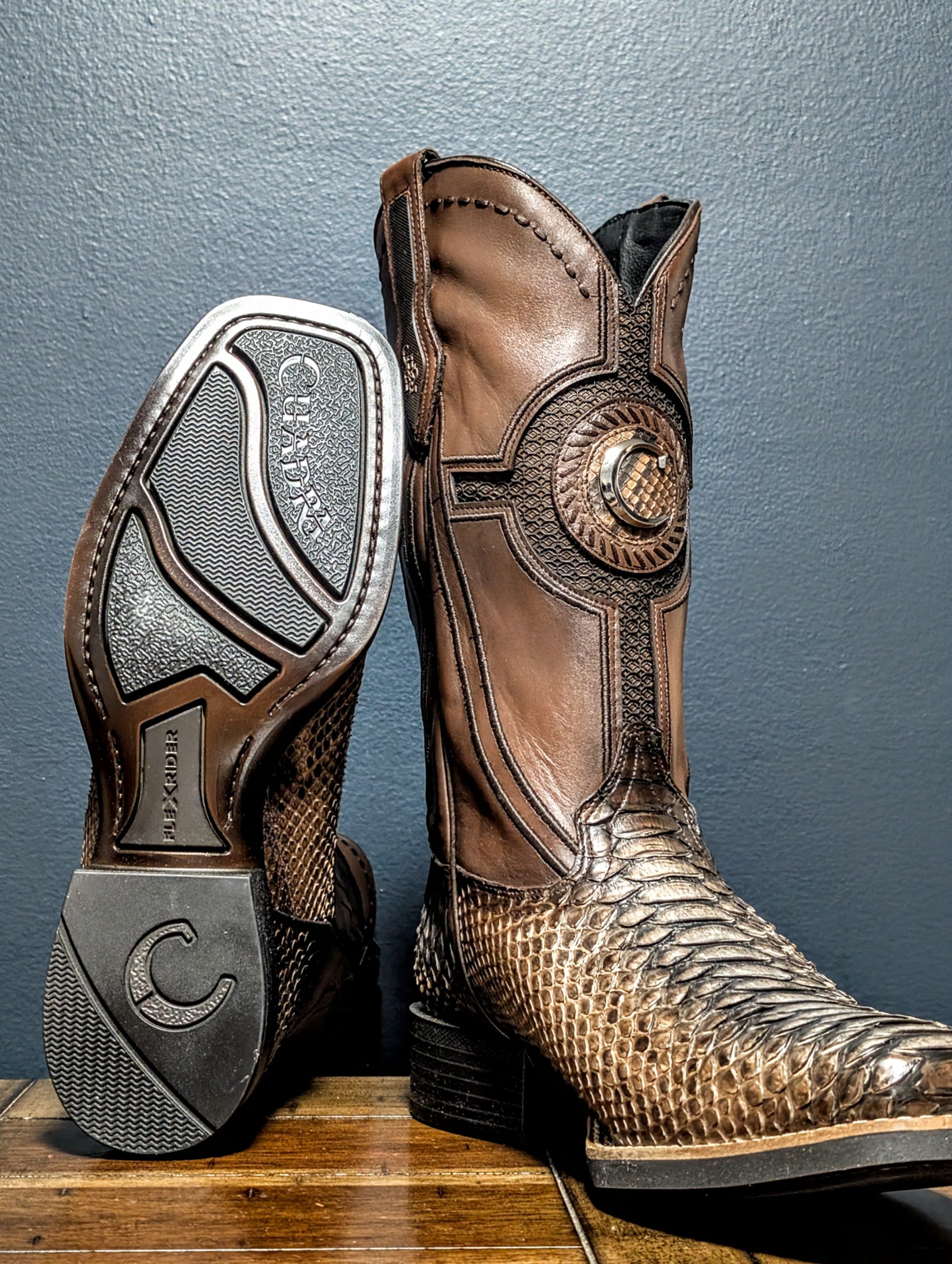 Botas de Pitón Horma Rodeo