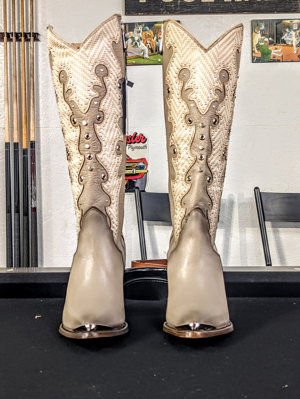 Bota tradicional de Mujer Color Beige