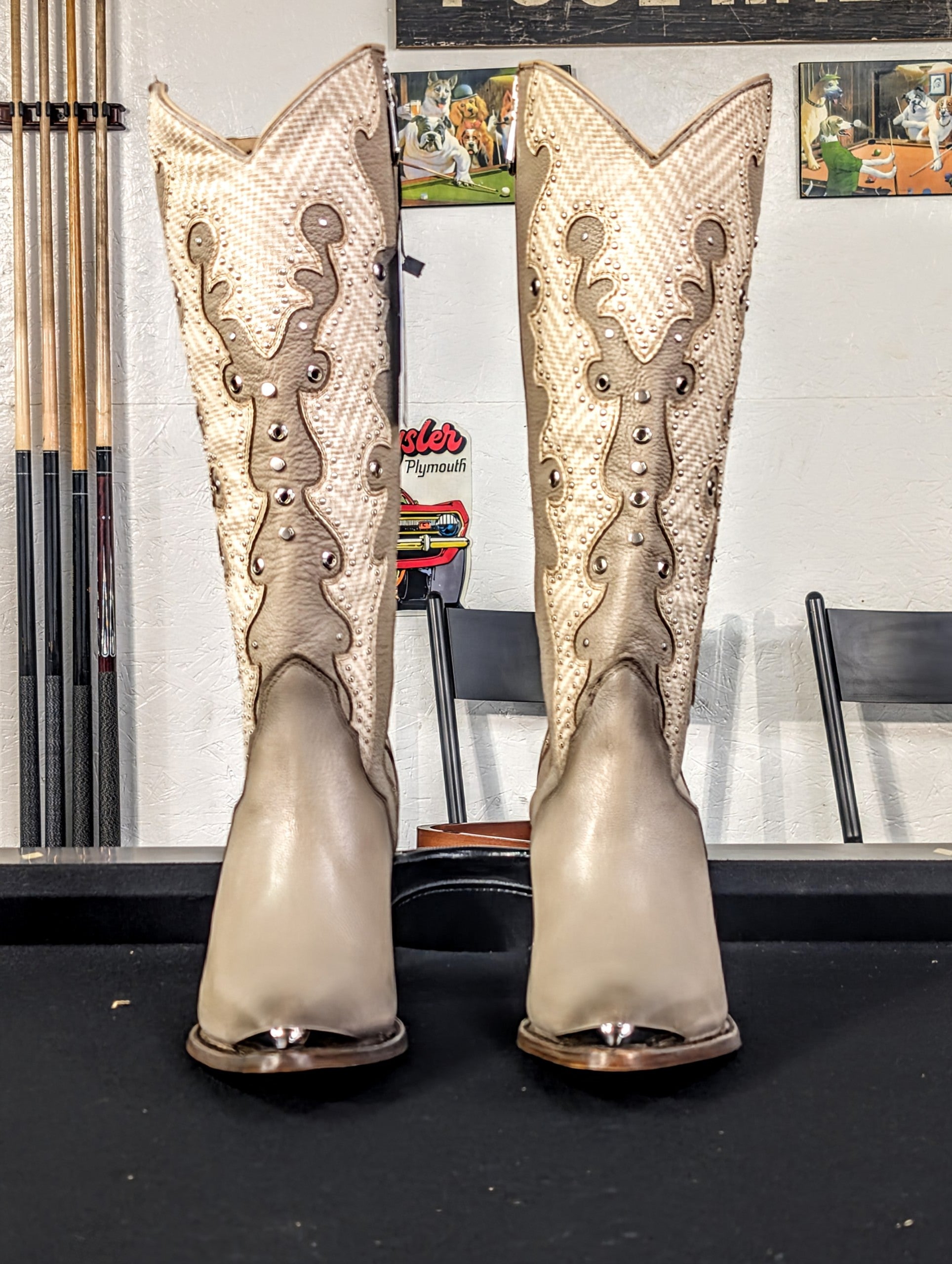 Bota tradicional de Mujer Color Beige