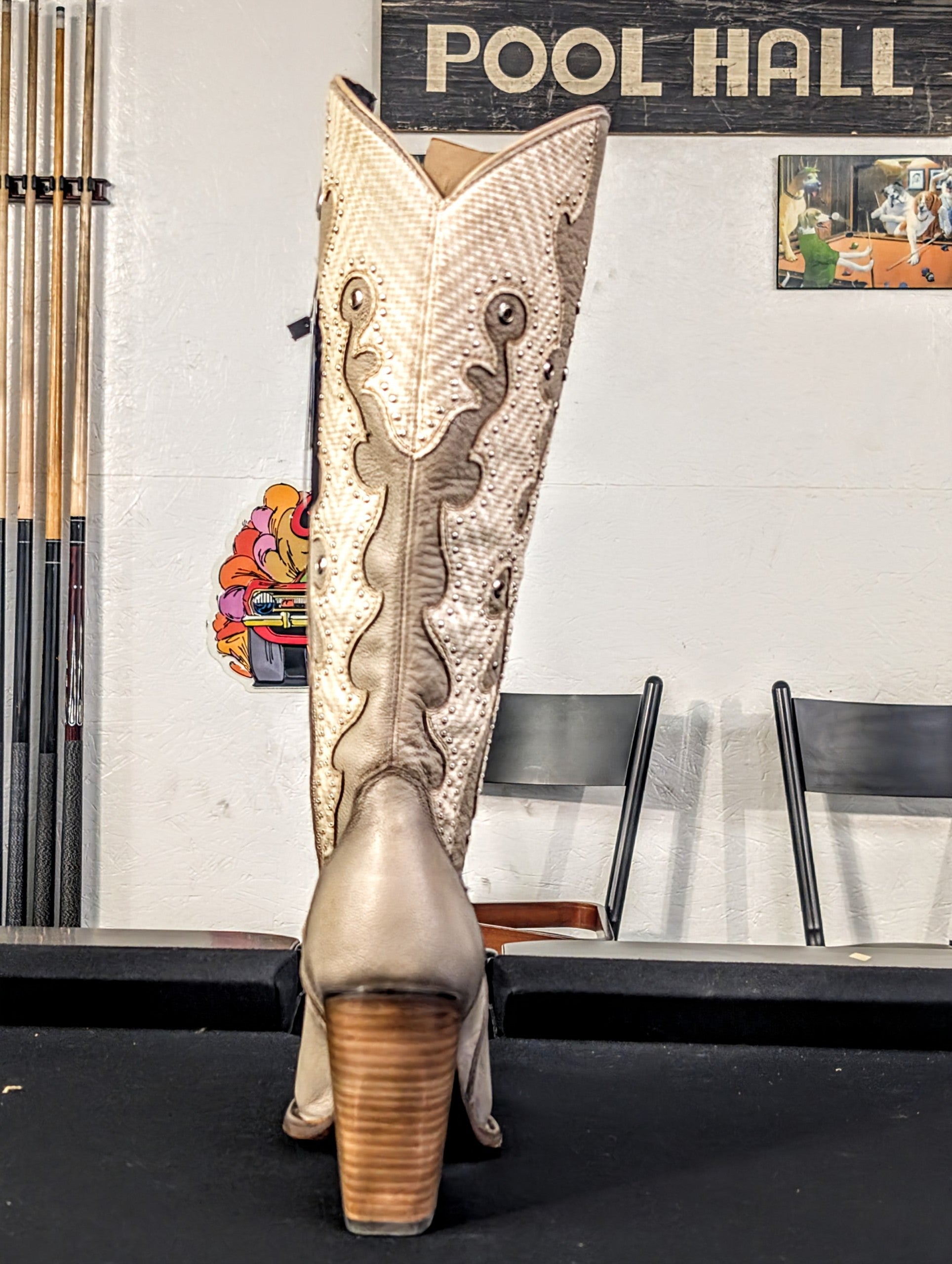 Bota tradicional de Mujer Color Beige