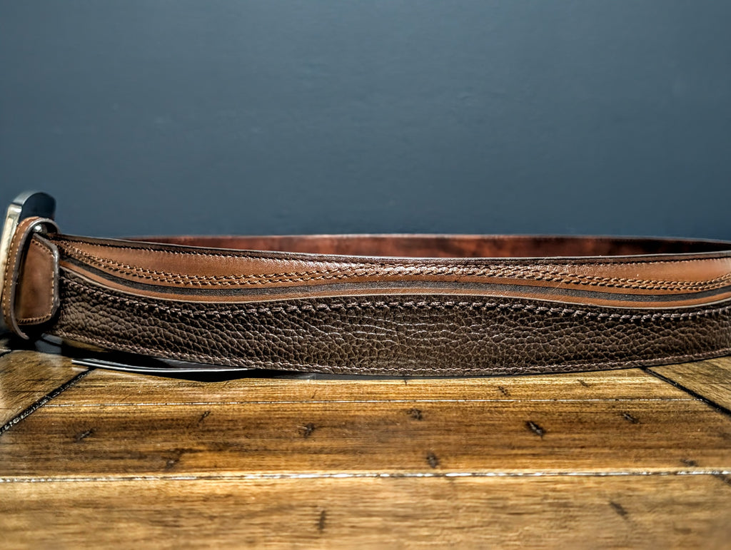 Cinturón Vaquero en Piel de Bovino